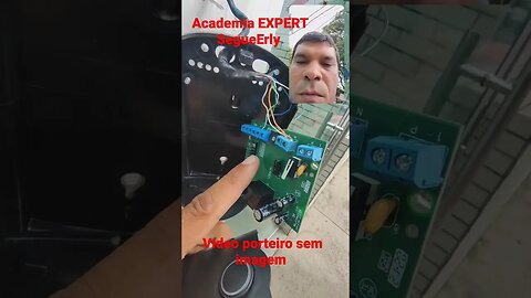 vídeo porteiro sem imagem #display #lcd