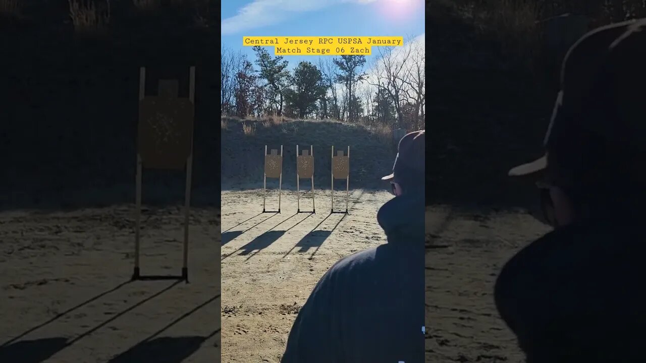 😈🔫👌Central Jersey RPC #uspsa A January Match Stage 06 Zach #unloadshowclear #ipsc #idpa