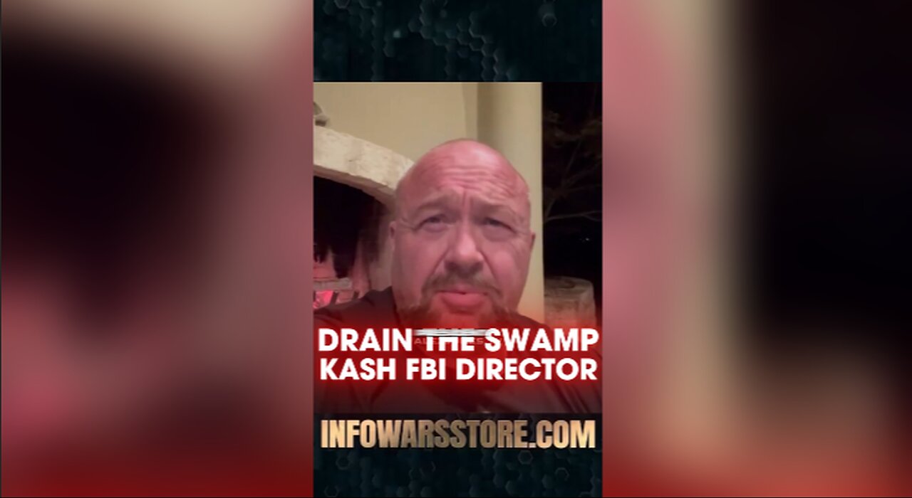 Alex Jones: Trump Picks Kash Patel For FBI Director, Declaring War on Deep State - 11/30/24
