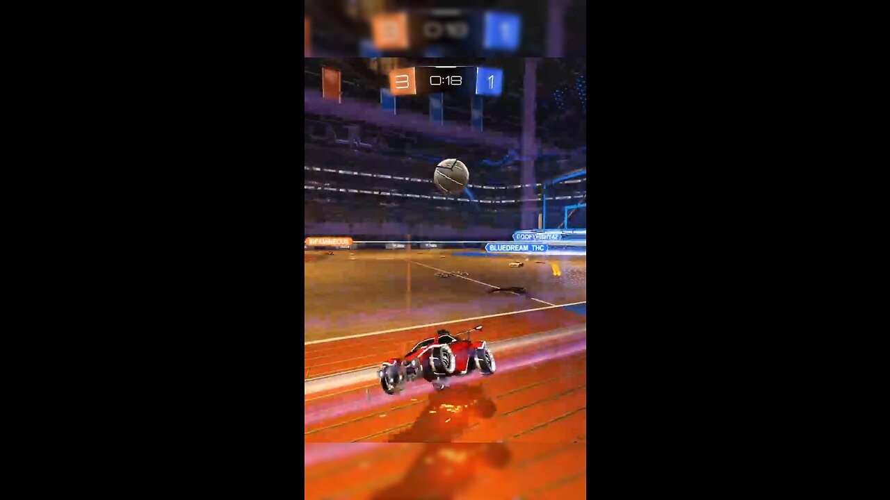 Rocket Leagues First Handoff Alley-Oop