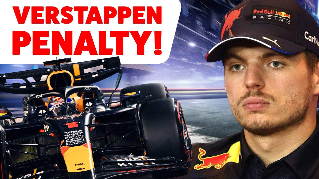 Qatar Qualifying Verstappen gets a PENALTY!