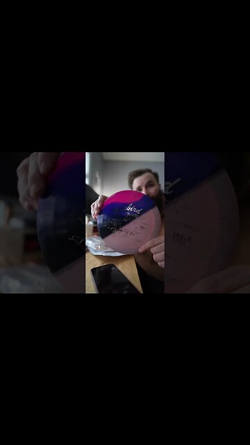 New @LoneStarDisc Warbird from Happy Tree Dyes!