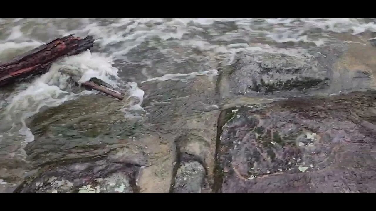 Soothing Waterfall during a rainstorm Live Chat