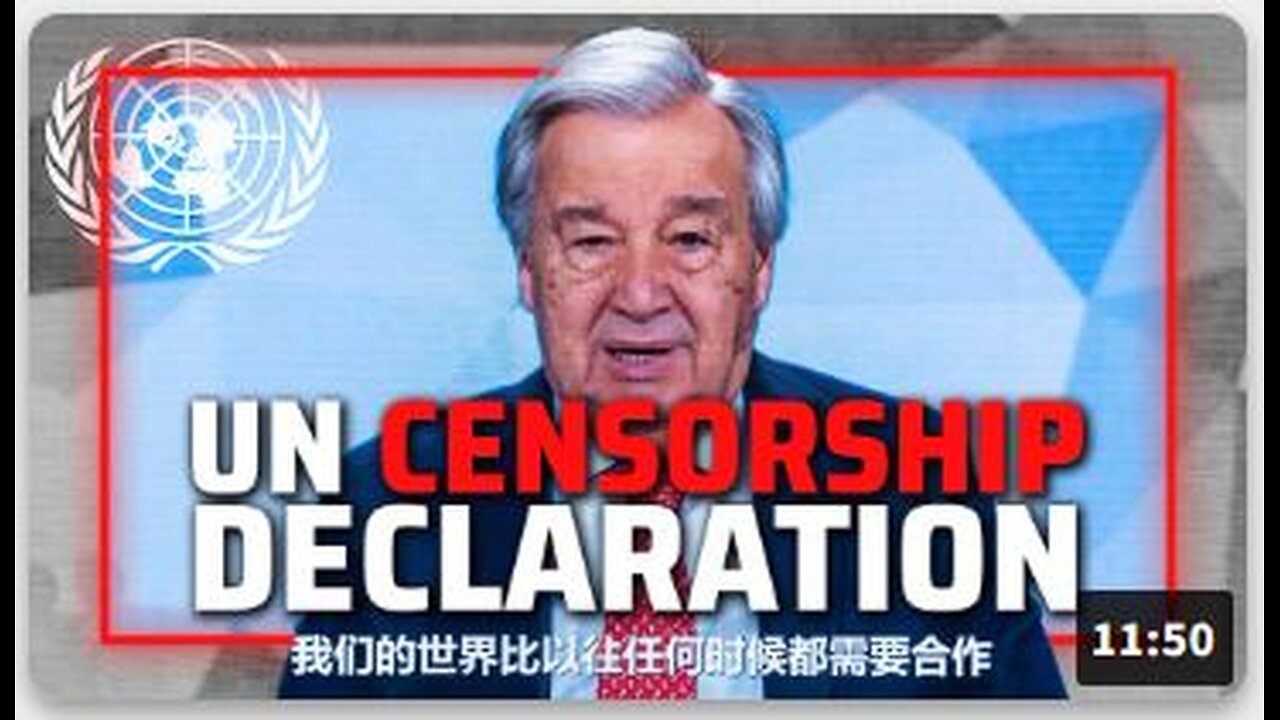 UN Members Sign Global Censorship Declaration As The Dinosaur Media Declares War On Joe Rogan