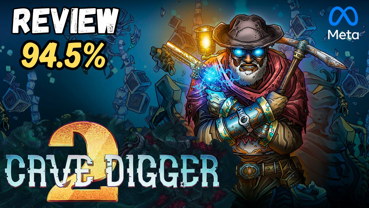 Cave Digger 2 Dig Harder REVIEW on Quest 3