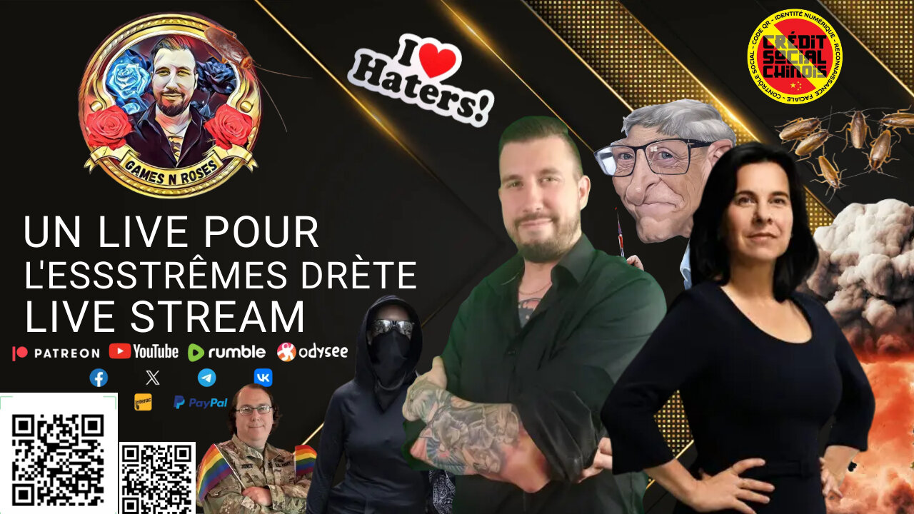 GAMES N ROSES LIVE: UN LIVE POUR LES ESSSSTRÊMES DROITE !