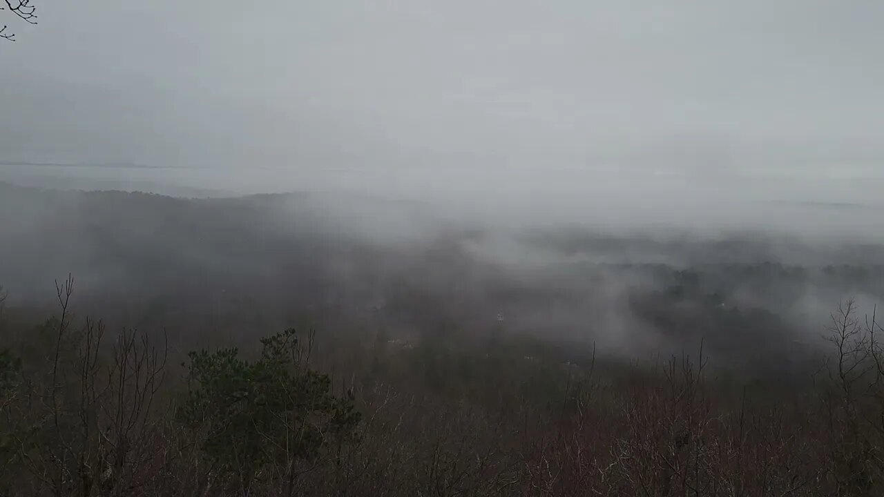 Big Canoe Time Lapse Fog - 01/31/23