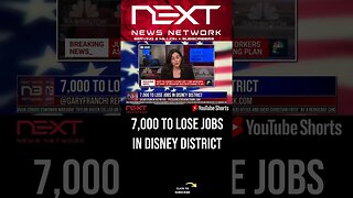 7,000 To Lose Jobs in Disney District #shorts