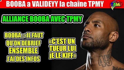 BOOBA soutient Ma Chaîne TPMY Face aux influenceurs et Cyril Hanouna #boyard #arcom #juanbranco