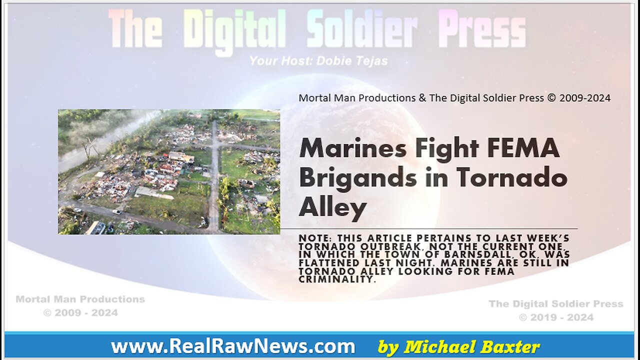 Marines Fight FEMA Brigands in Tornado Alley