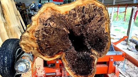 You Have To See What Is Inside This Apple Log