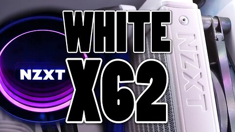 Custom White NZXT Kraken X62