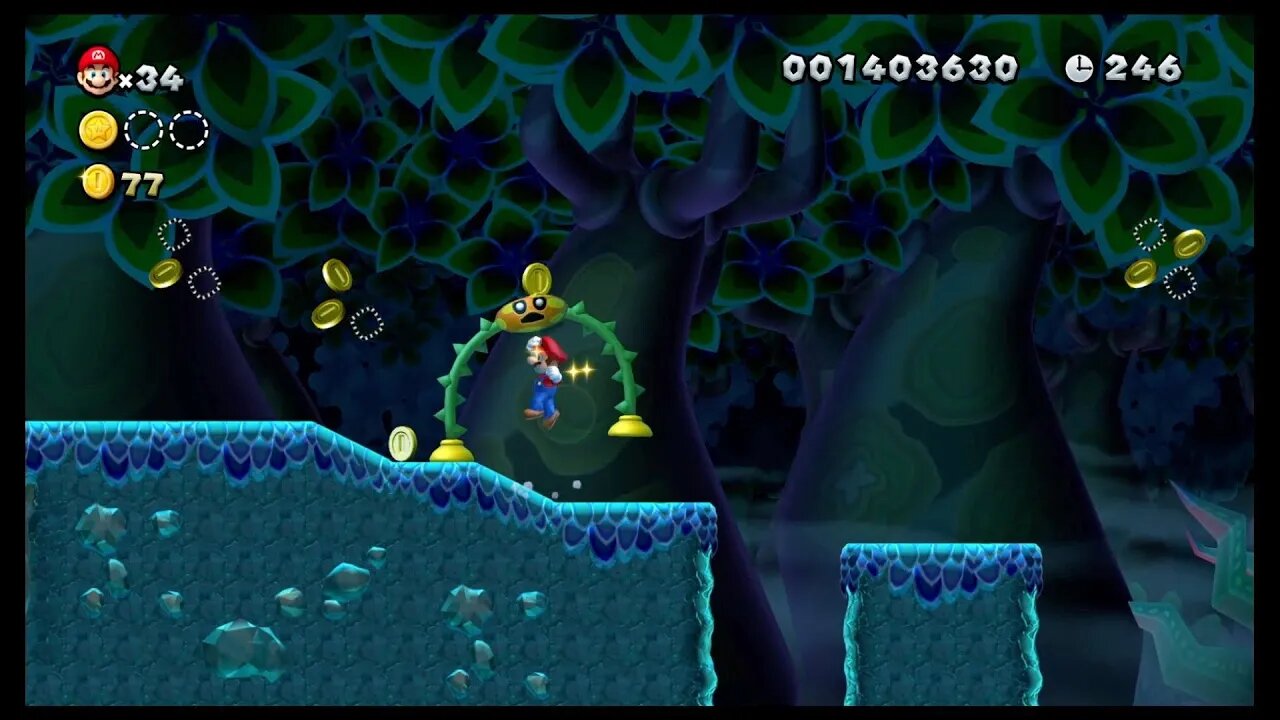 New Super Mario Bros. U Deluxe | Episode 27 - Soda Jungle-3 Bramball Woods