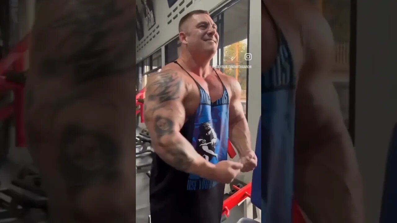 pumps on point . #bodybuildingmotivation #bodybuilding #gym #chestday