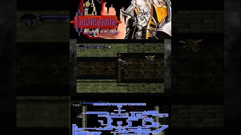 ✅CASTLEVANIA SOTN - #106 - O MELHOR METROIDVANIA #shorts