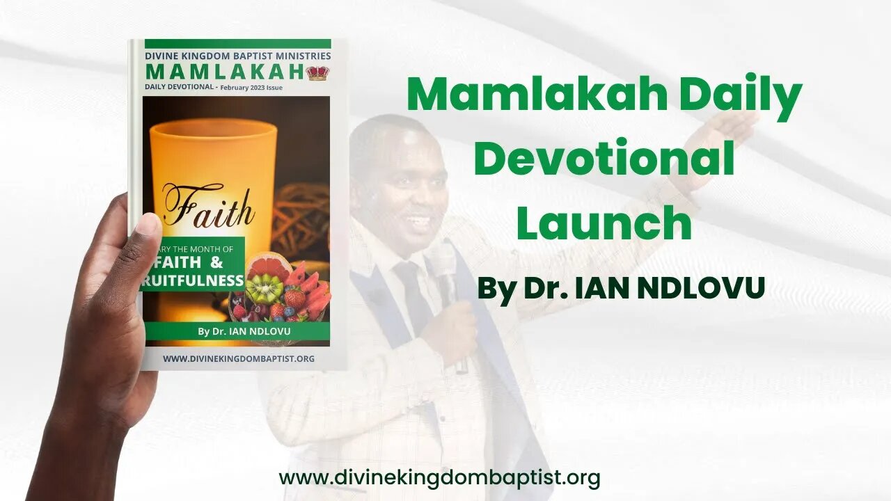 Mamlakah Daily Devotional Launch