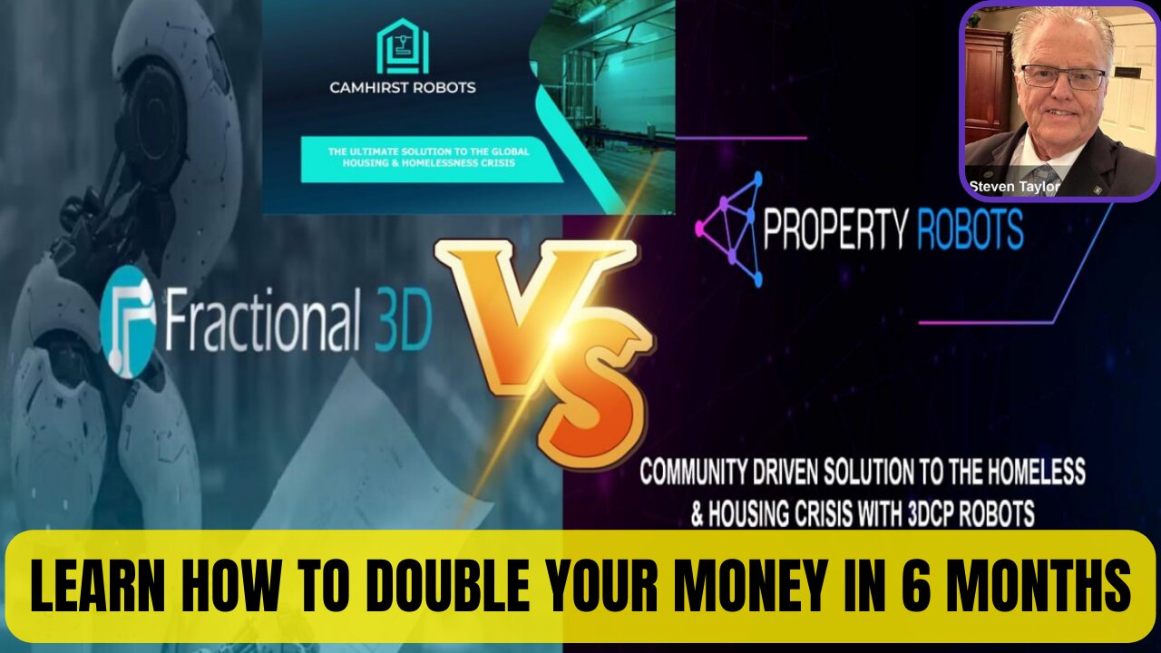 Camhirst Property Robots Fractional 3D Overview by Steven Taylor