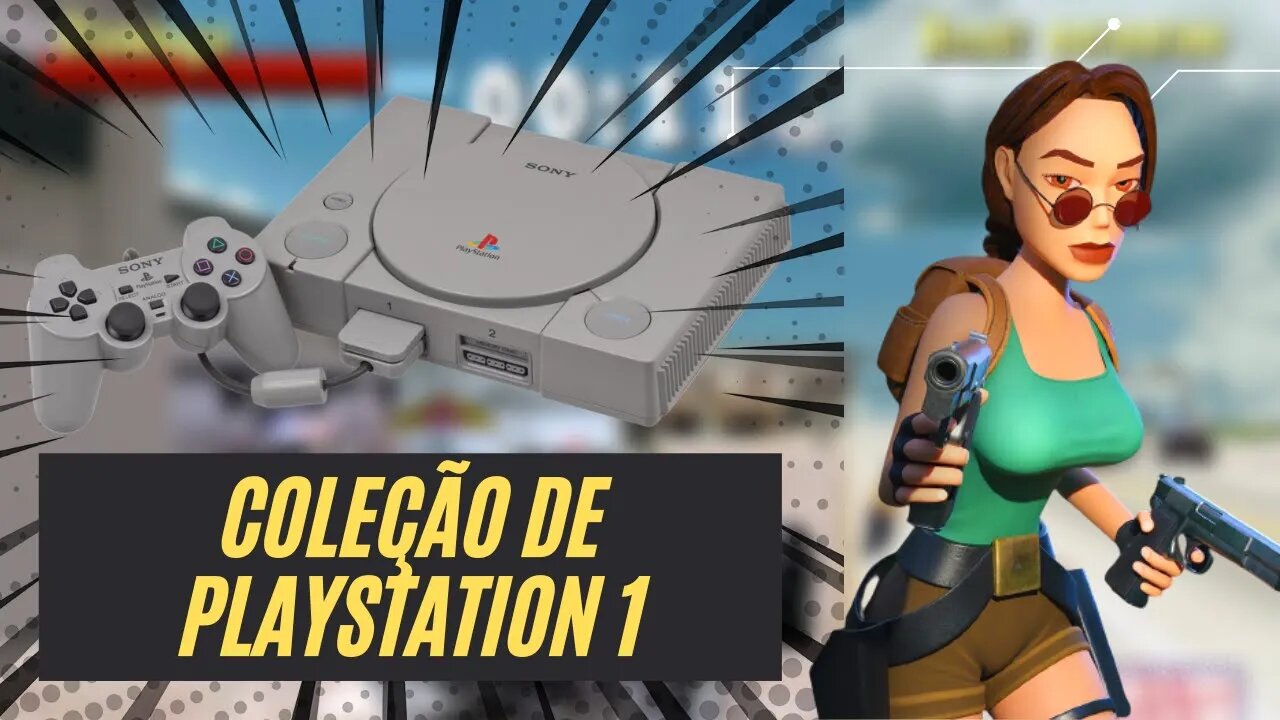 PLAYSTATION 1 em 2023! COLECIONISMO! Melhor jogo!