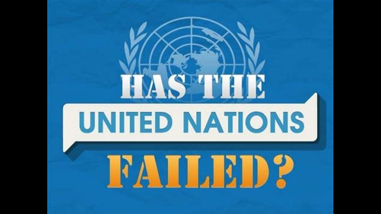 Disengaging Entirely From the United Nations Debacle