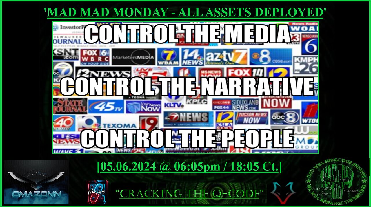 "CRACKING THE Q-CODE" - 'MAD MAD MONDAY - ALL ASSETS DEPLOYED'