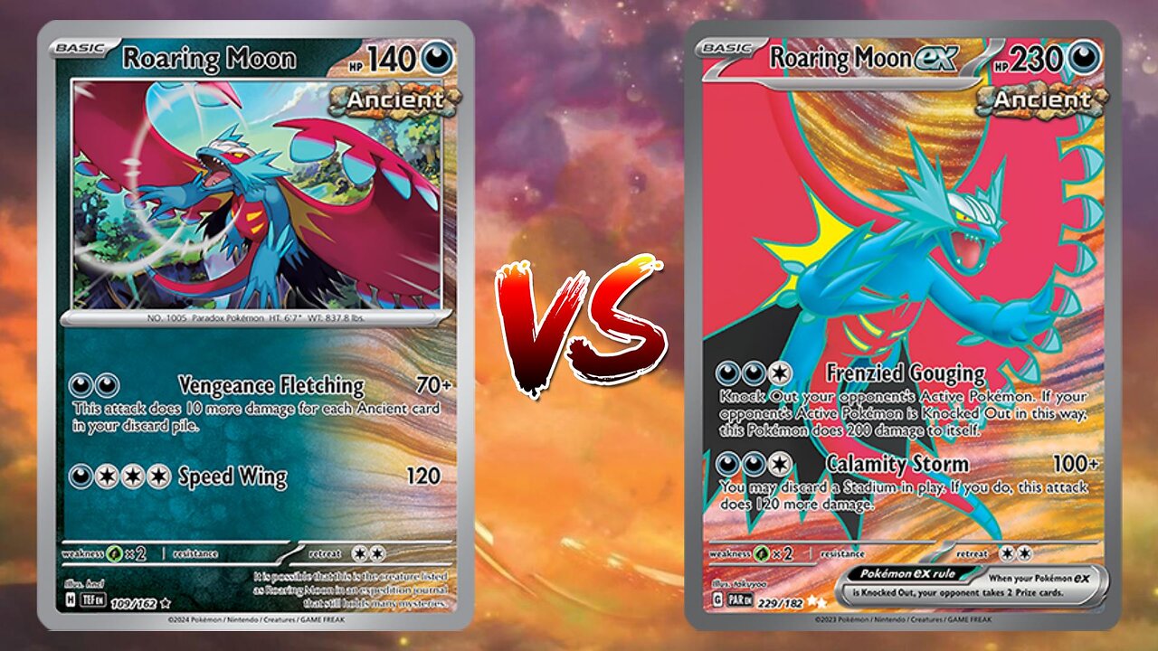 Pokemon TCG Live Roaring Moon Turbo VS Roaring Moon!!