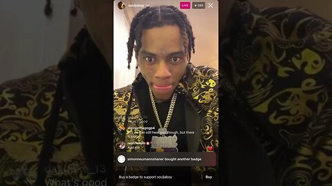 SOULJA BOY IG LIVE: BigDraco Mad at The Government, Twitch & TikTok GOES ON EPIC RANT(08-02-23) pT.2
