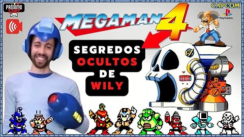 🔴 MEGAMAN 4 [PSX] - Músicas ARRANJADA e ZERANDO na RESENHA...VEM WILY !!