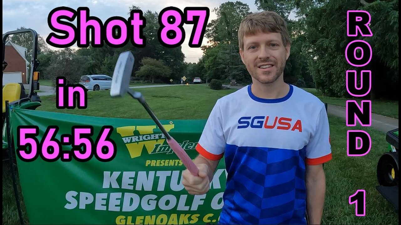 2023 Kentucky Speedgolf Open - Round 1 - Pink Streak