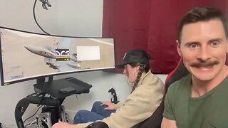 Cowgirl Flies P-51 Mustang! Must See!