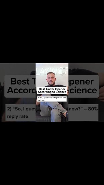 3 Highest Response Tinder Openers Ever!