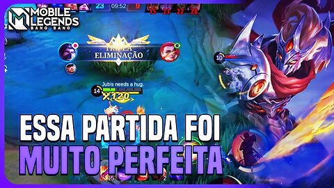 FIZ UMA PARTIDA PRATICAMENTE PERFEITA COM ESSE HERÓI | MLBB