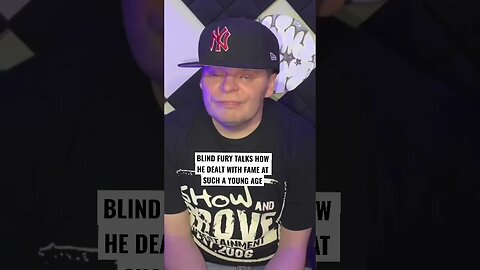 Blind Fury Talks How He Dealt With Fame At Such A Young Age #blindfury #chadarmestv #shorts