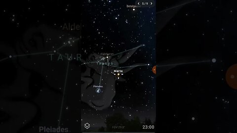 Viajando para Marte com Stellarium