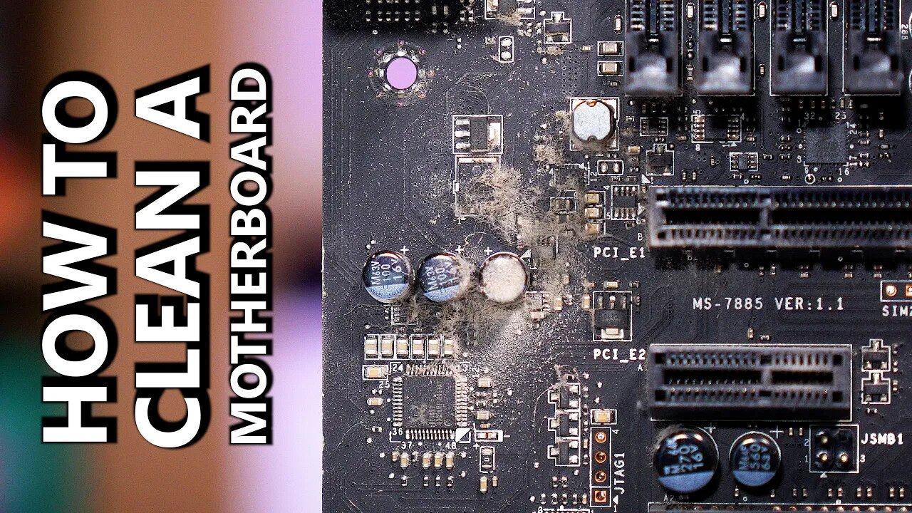 How To CORRECTLY Deep-Clean a Motherboard