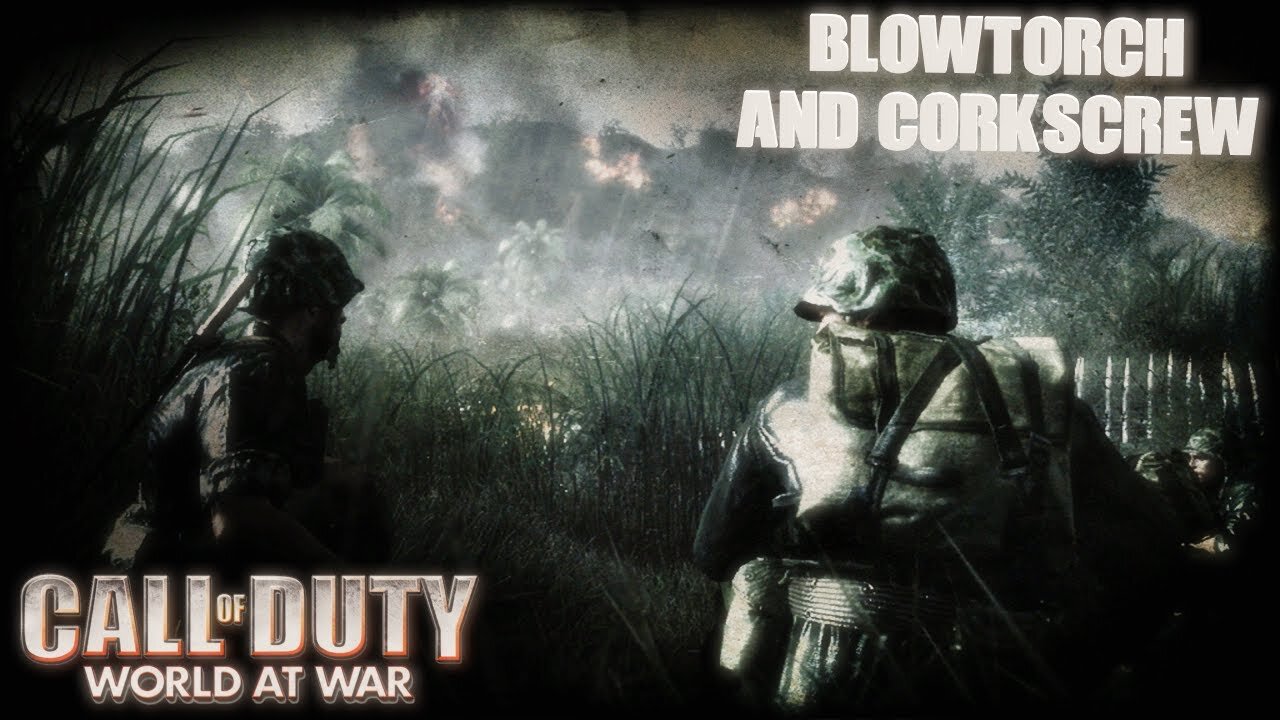 COD World At War Gameplay Walkthrough Part12 Mission12 Blowtorch and Corkscrew Ultra Settings[4KUHD]