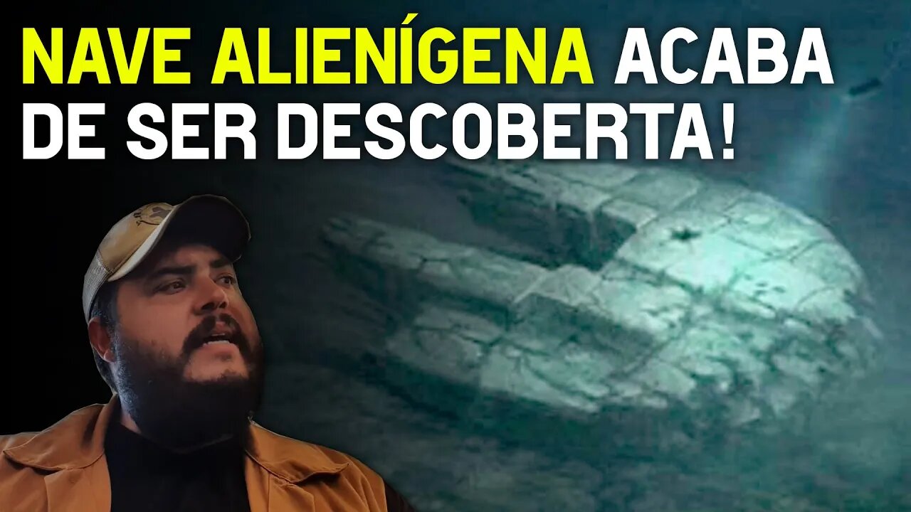 Nave alienígena do tamanho de um prédio descoberta!
