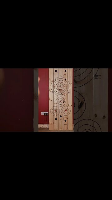 Knife throwing girl #shorts