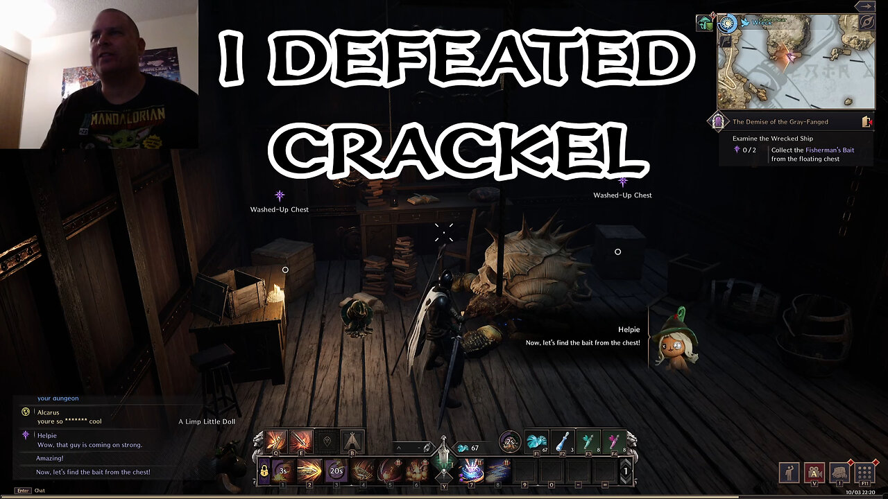 I DEFEATED CRACKEL