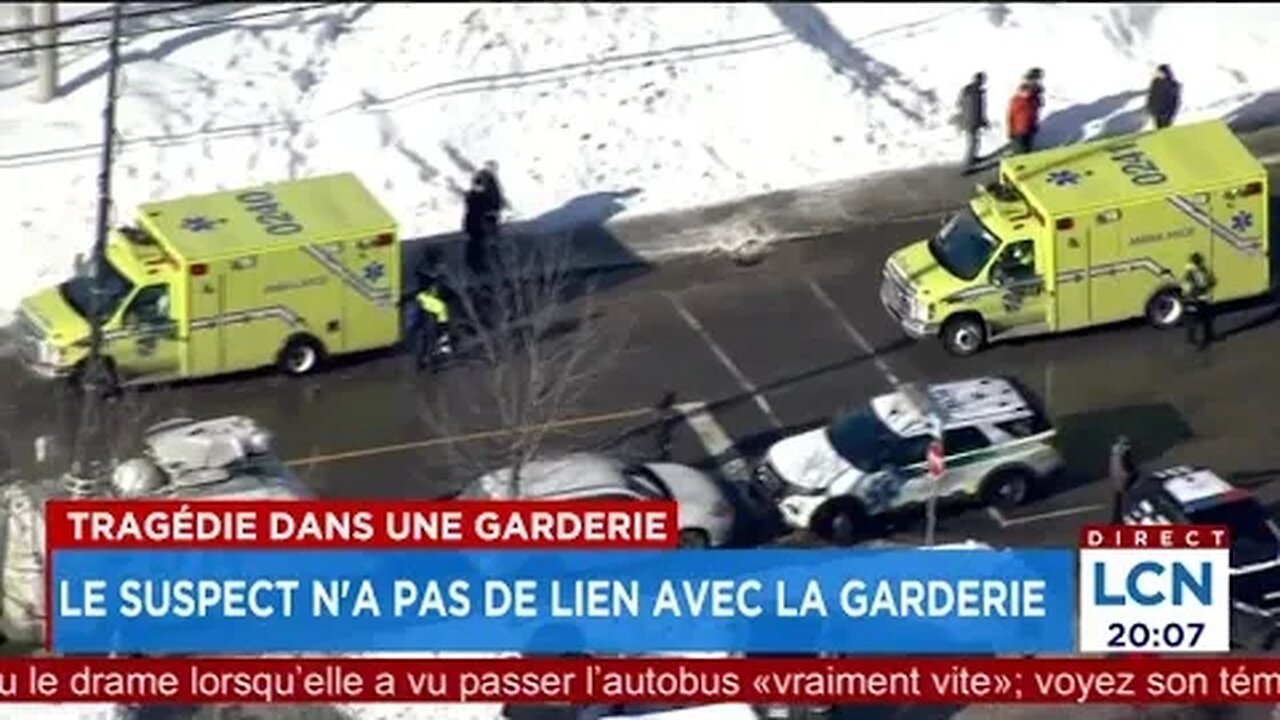 Tragédie à Laval le suspect n’a pas de lien avec la garderie.