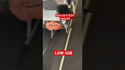 Inside A319 easyJet Last Row Removed