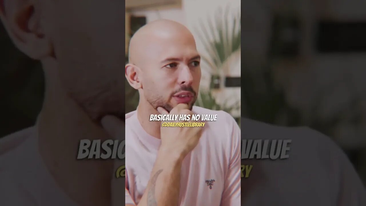 MONEY IS FAKE ❌❌ - ANDREW TATE #money #success #viral #shorts