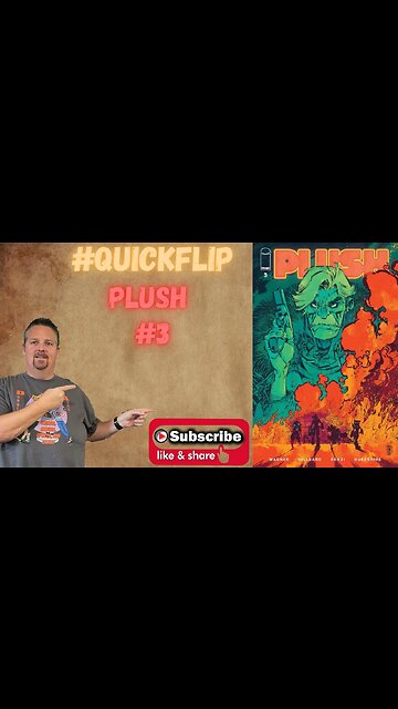 Plush #3 Image Comics #QuickFlip Comic Book Review Doug Wagner, Daniel Hillyard #shorts
