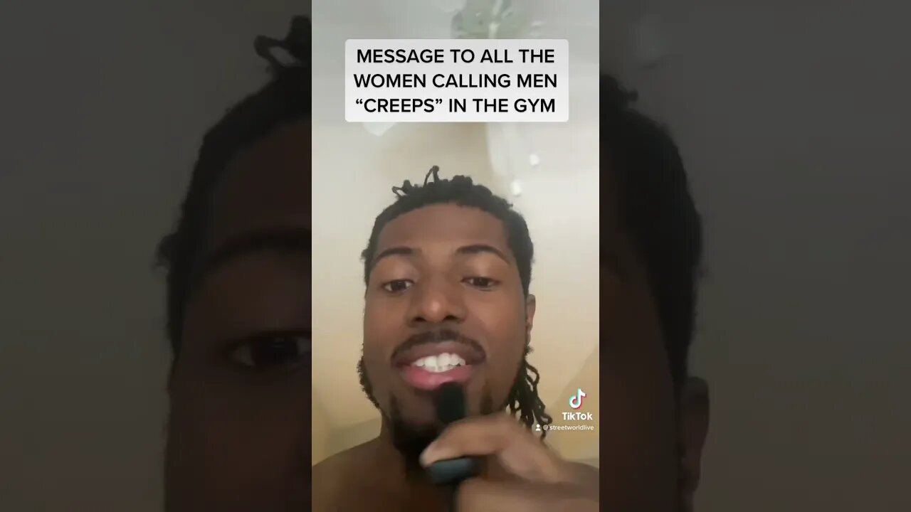 MESSAGE TO ALL WOMEN CALLING MEN #GYMCREEPS #SHORTS