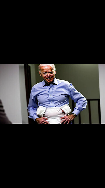 Joe Biden Continues to Look Like He Poops Himself