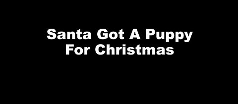 Santa Got A Puppy For Christmas Lyric Video