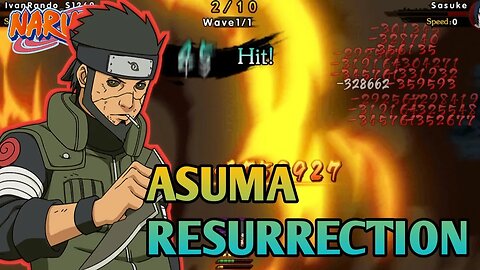 Gameplay Ninja SSR Asuma Edi Tense - Legendary Heroes Revolution