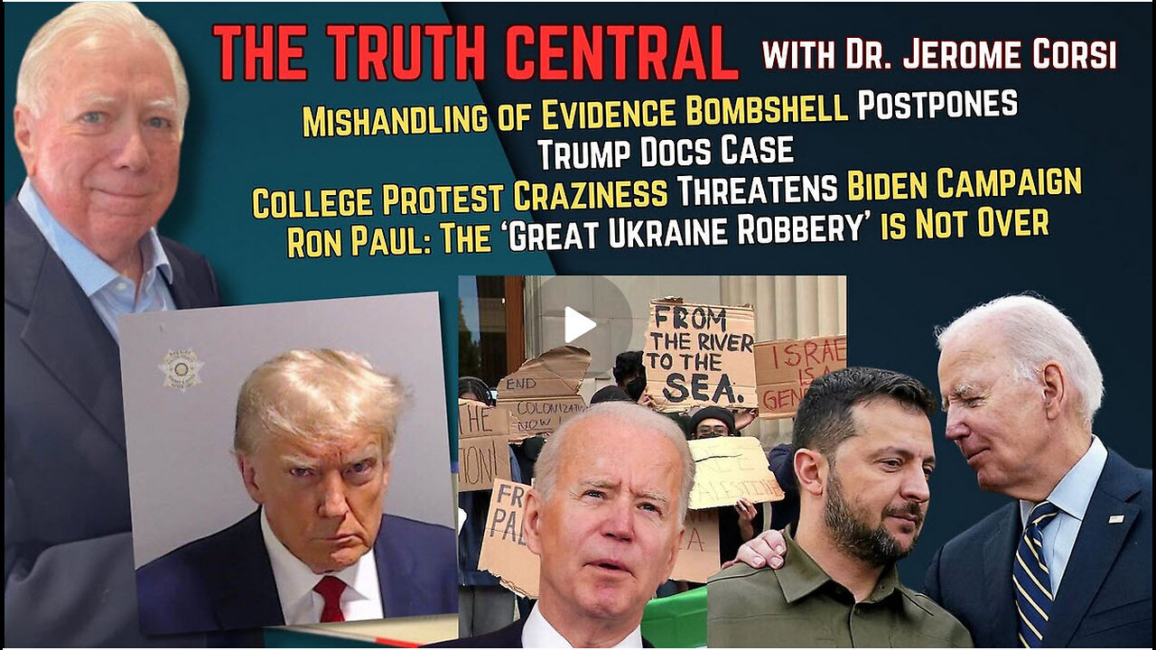 Mishandling of Evidence Bombshell Postpones #Trump Docs Case; Ukraine War Funding is Far From Over