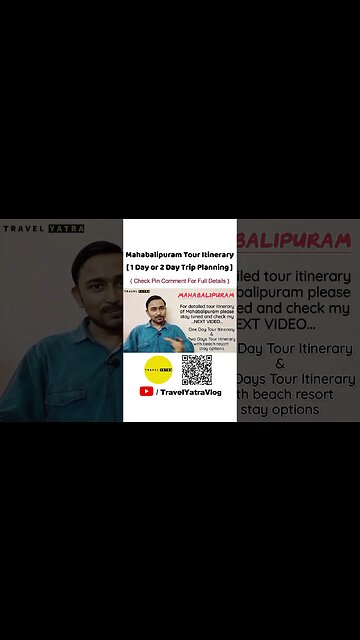 Mahabalipuram Tour Itinerary