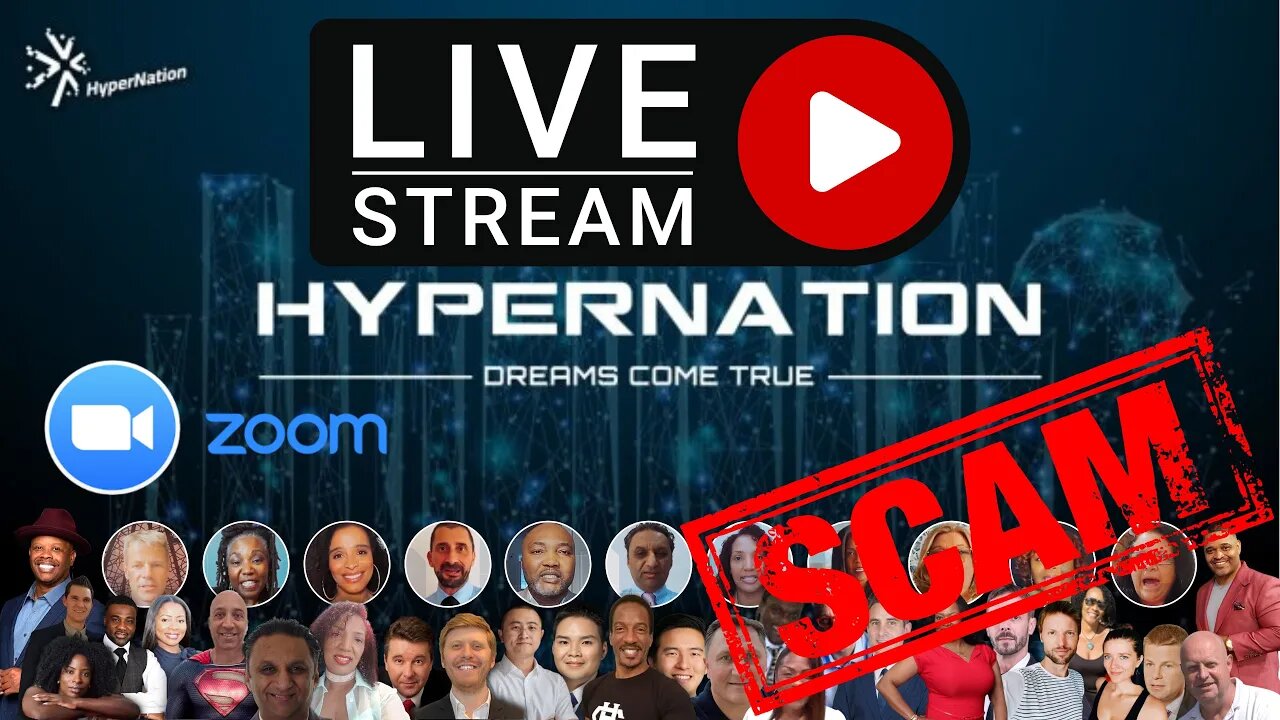 Dear Citizens of The HyperNation 👥 Our Zoom session is now LIVE! - #ScamDemic