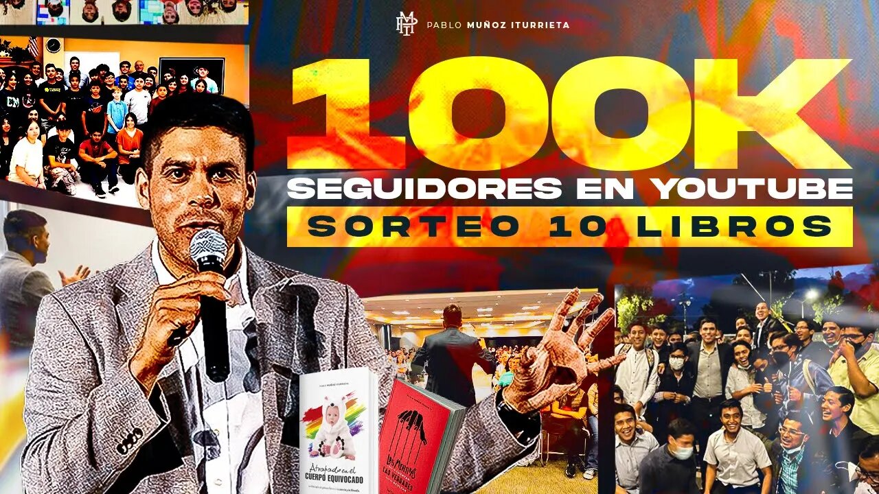 100K seguidores: SORTEO 10 libros